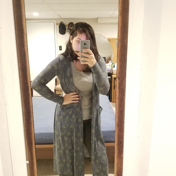 LuLaRoe Sweaters - LulaRoe tribal print, long sleeve duster, cardigan